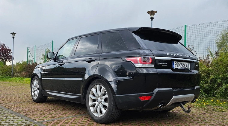 Land Rover Range Rover Sport cena 129000 przebieg: 182778, rok produkcji 2017 z Szczecin małe 781